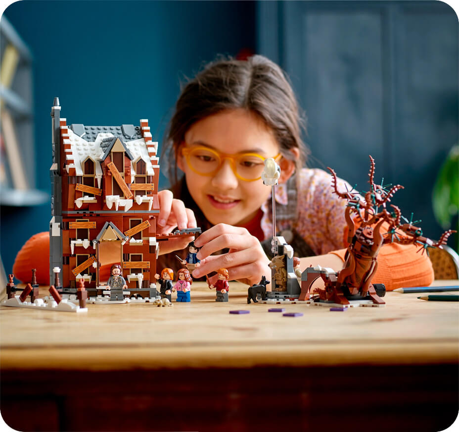 Klocki LEGO Harry Potter 76407 Wrzeszcząca Chata i Wierzba Bijąca